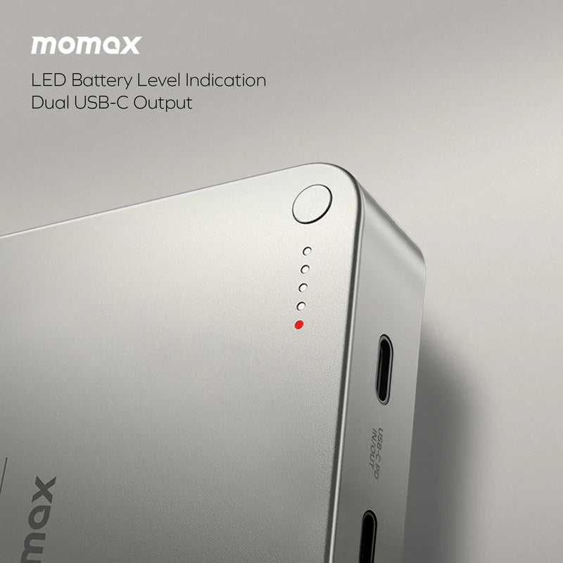 Momax Q.Mag X2 Magnetic Wireless Power Bank 20000mAh - Gen 2