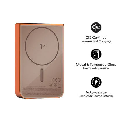 Momax 1-Power S.Pass 10000mAh Qi2 Magnetic Wireless Battery Pack