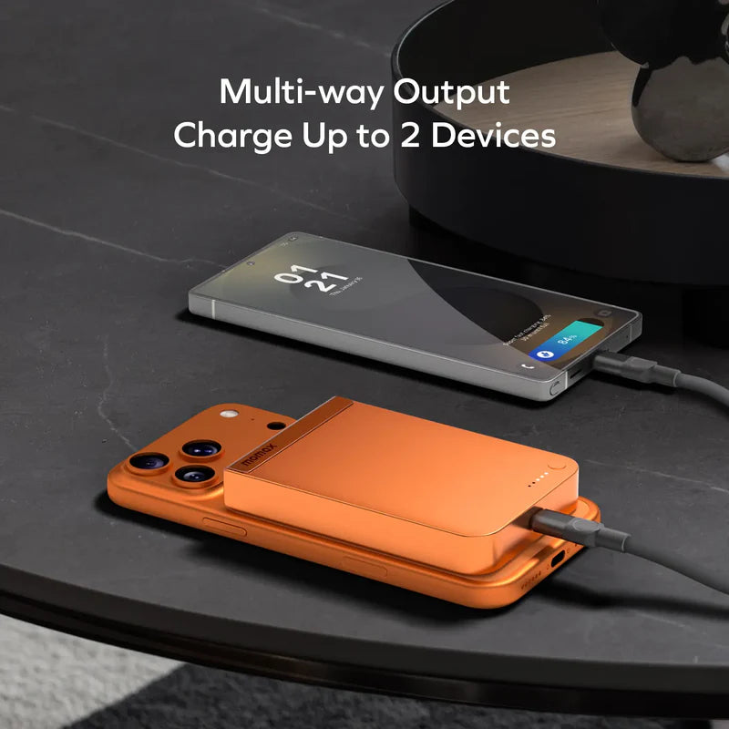 Momax 1-Power S.Pass 10000mAh Qi2 Magnetic Wireless Battery Pack