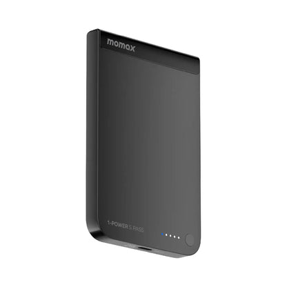Momax 1-Power S.Pass 5000mAh Qi2 Magnetic Wireless Battery Pack
