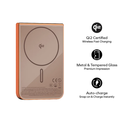 Momax 1-Power S.Pass 5000mAh Qi2 Magnetic Wireless Battery Pack