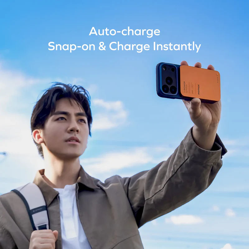 Momax 1-Power Q.Pass 3000mAh Magnetic Wireless Battery Pack