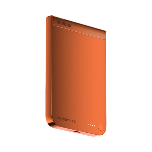 Momax 1-Power S.Pass 5000mAh Qi2 Magnetic Wireless Battery Pack