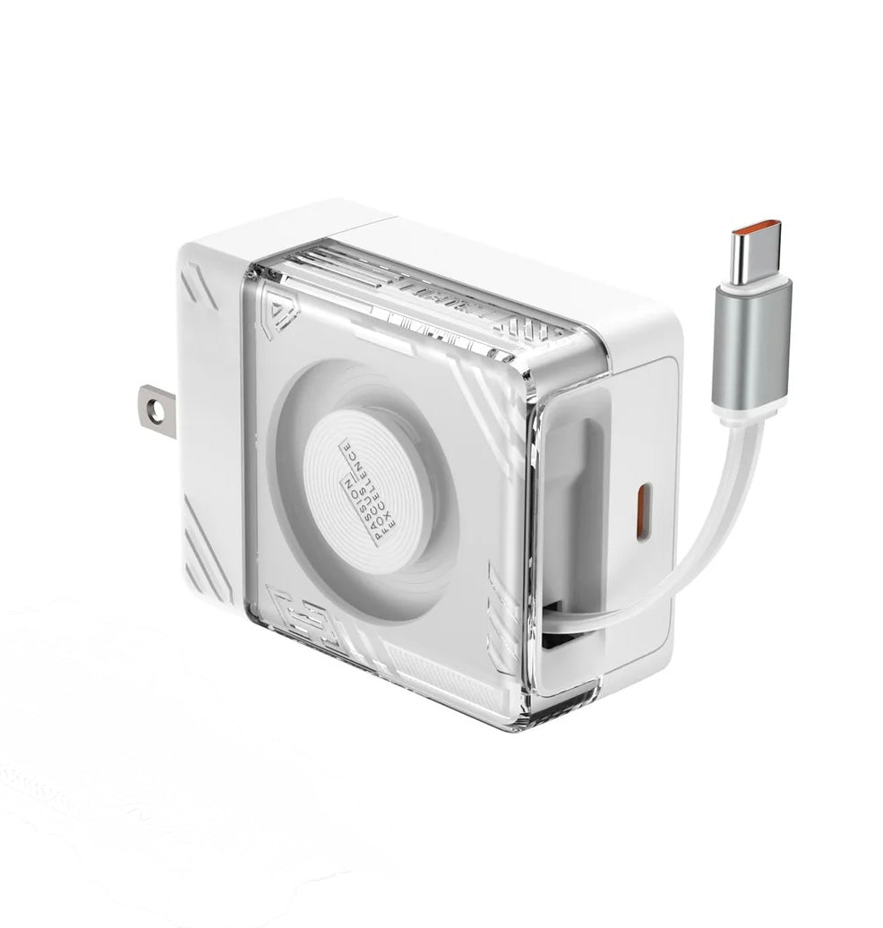 Nillkin IceCore Retracable 65wt Gan Charger