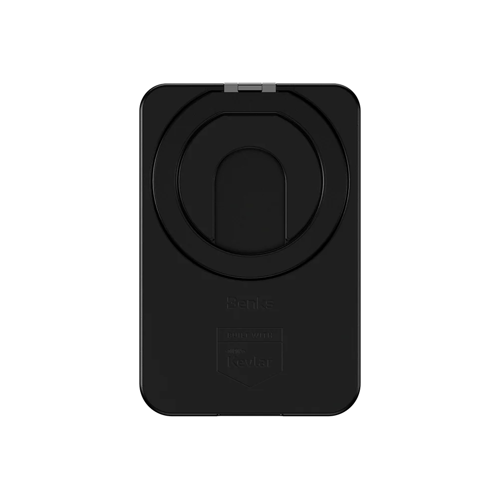BENKS ArmorGo Magnetic Wallet Stand-Black
