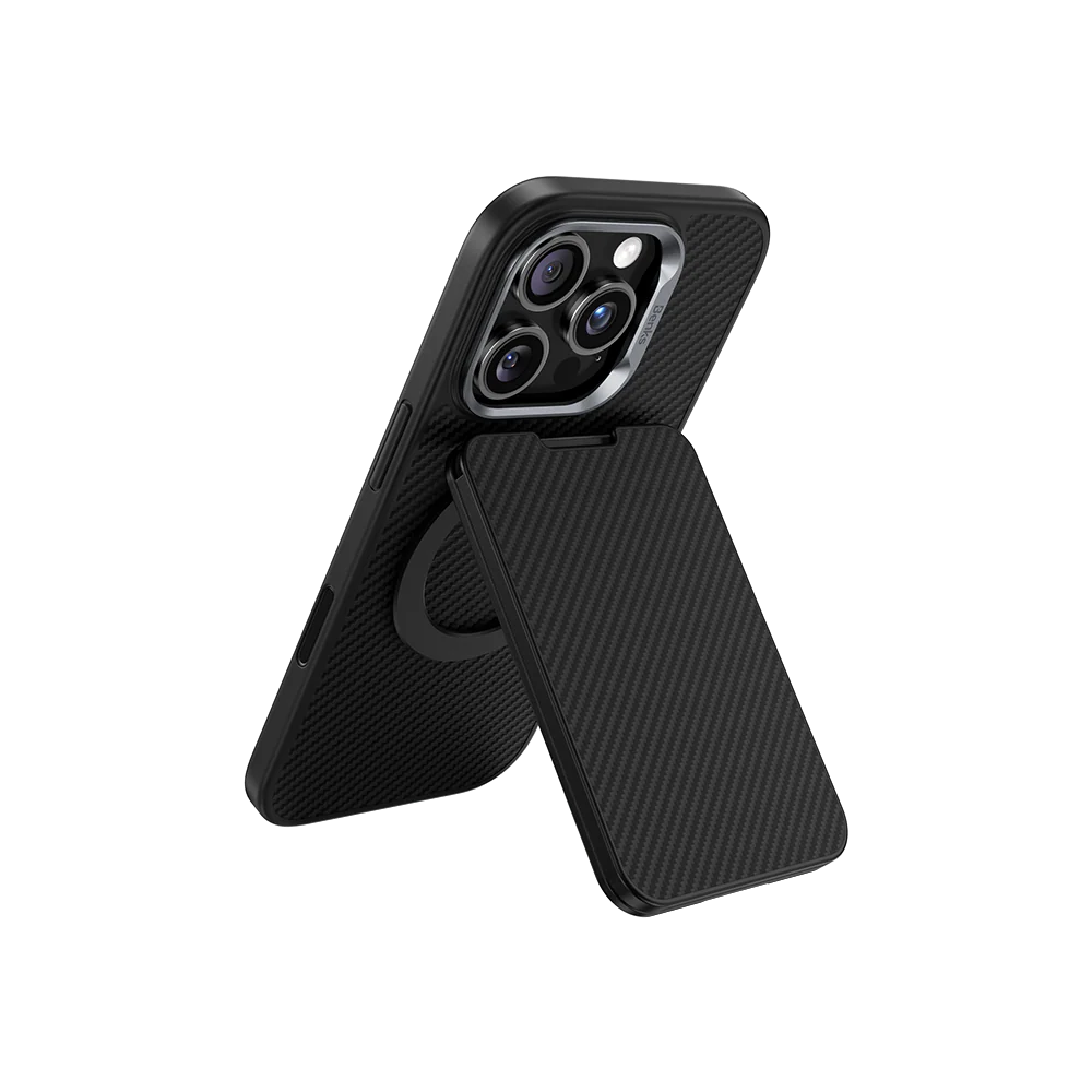 BENKS ArmorGo Magnetic Wallet Stand-Black