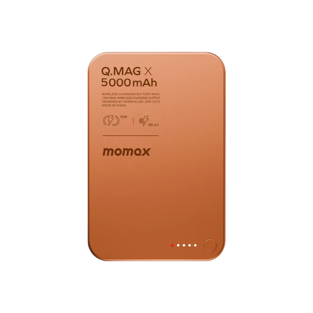 Momax Q.Mag X Magnetic Wireless Power Bank 5000mAh - Gen 2