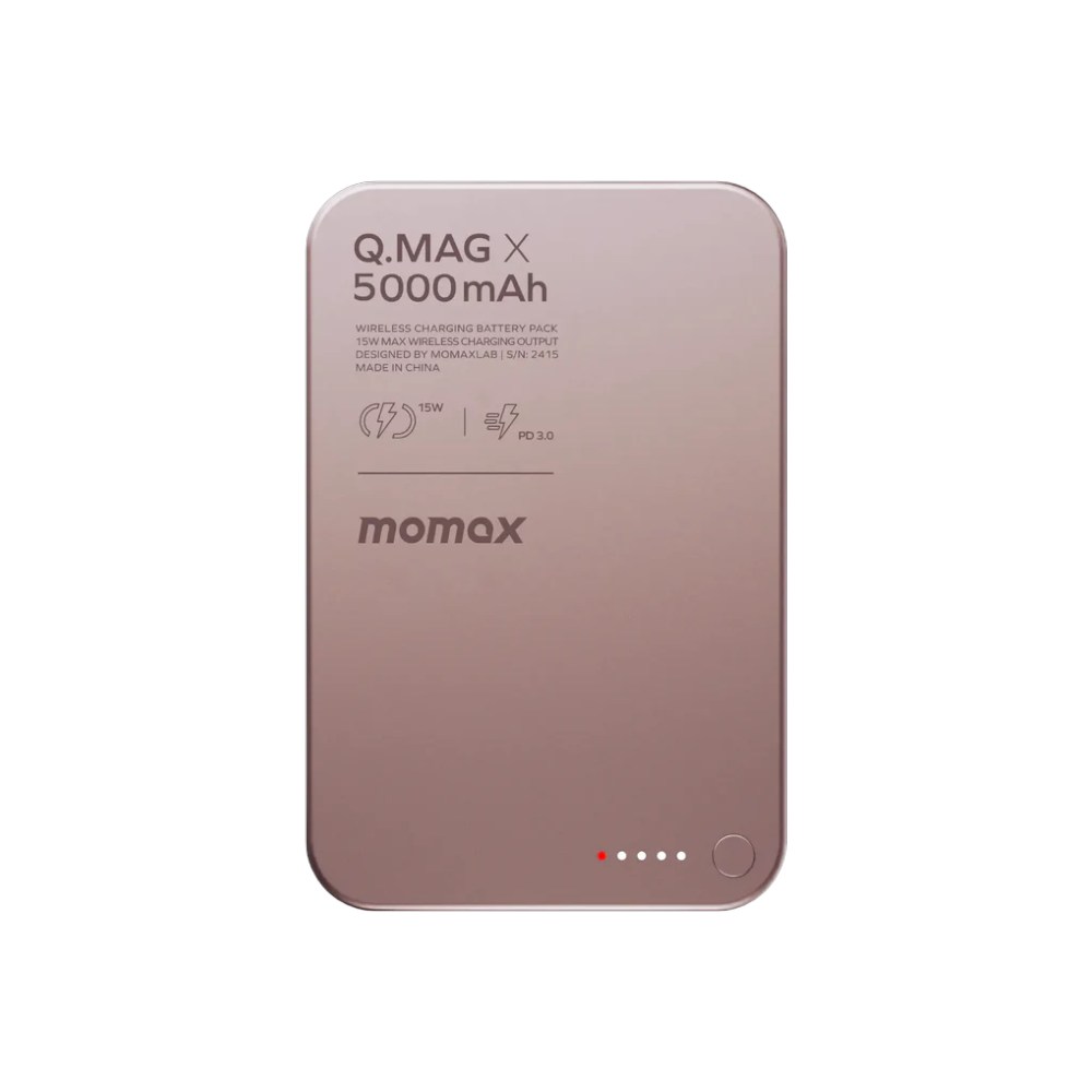 Momax Q.Mag X Magnetic Wireless Power Bank 5000mAh - Gen 2