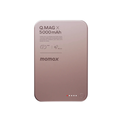 Momax Q.Mag X Magnetic Wireless Power Bank 5000mAh - Gen 2