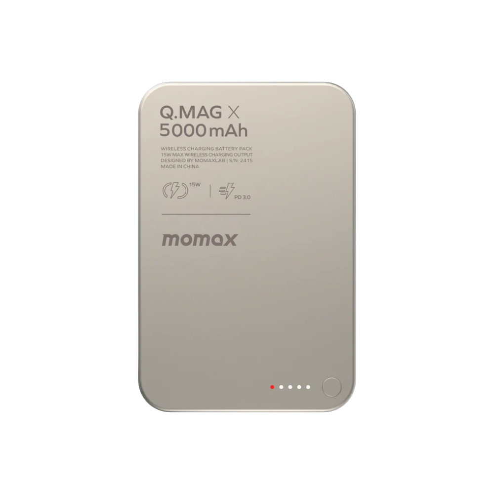 Momax Q.Mag X Magnetic Wireless Power Bank 5000mAh - Gen 2