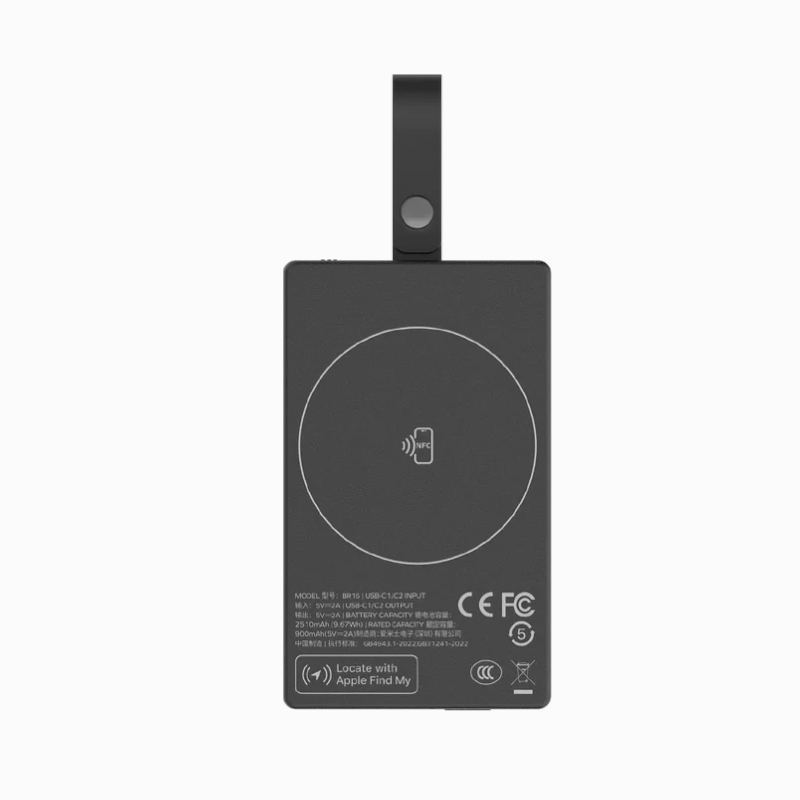 MOMAX 1-Power Badge+ Emergency Power Bank With Find My Locator