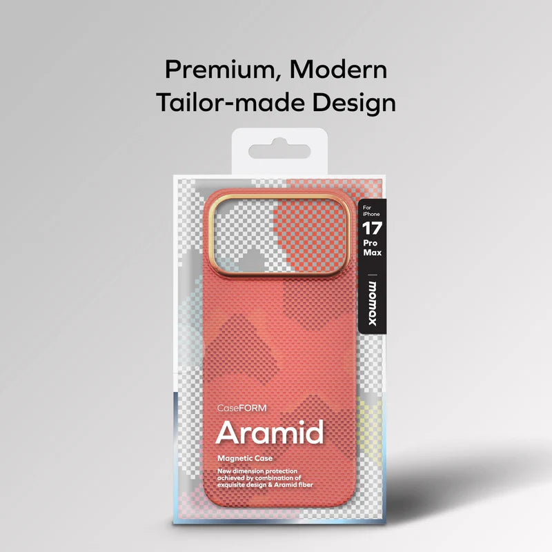 Momax CaseFORM Aramid Magnetic Case iPhone 17 Promax