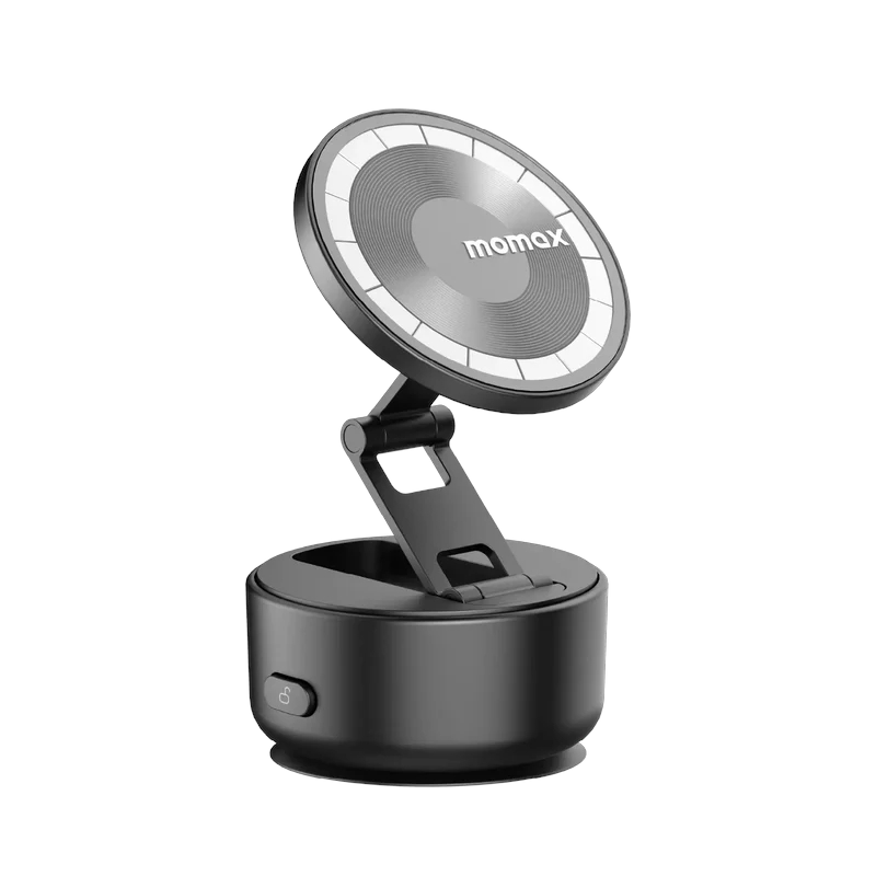 MOMAX 1-Snap Go Auto Suction Magnetic Phone Stand