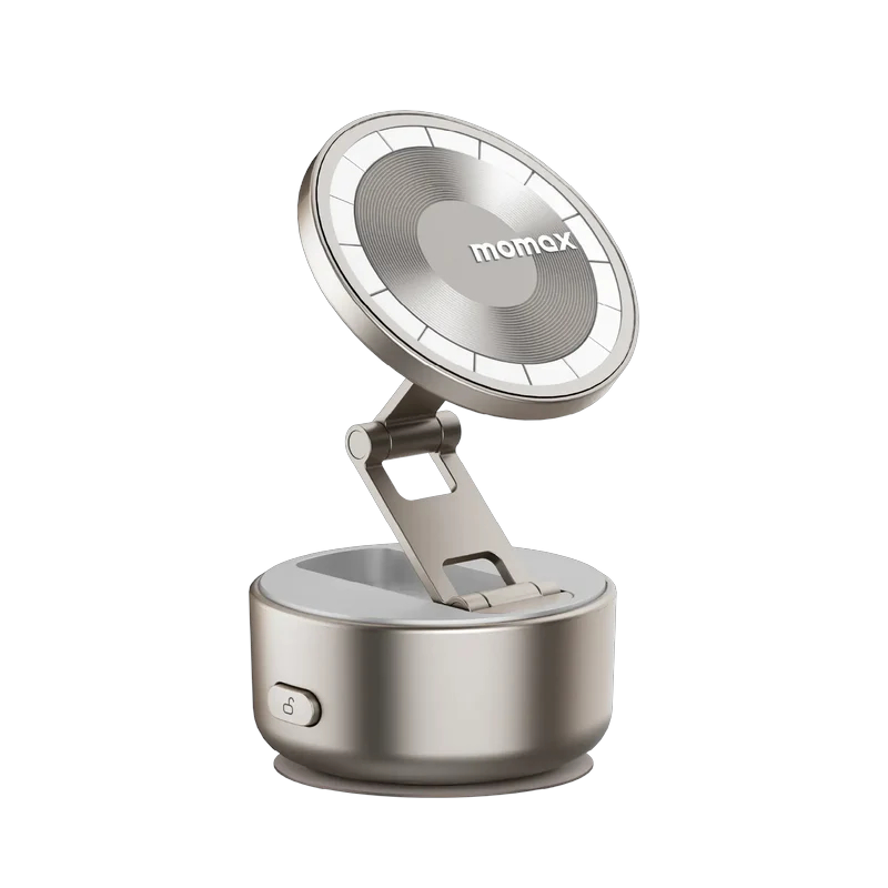 MOMAX 1-Snap Go Auto Suction Magnetic Phone Stand