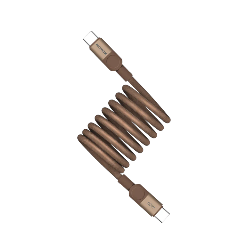 MOMAX Mag.Link Magnetic USB-C to USB-C Cable 60W 2m