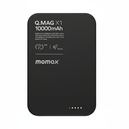 Momax Q.Mag X1 Magnetic Wireless Power Bank 10000mAh - Gen 2