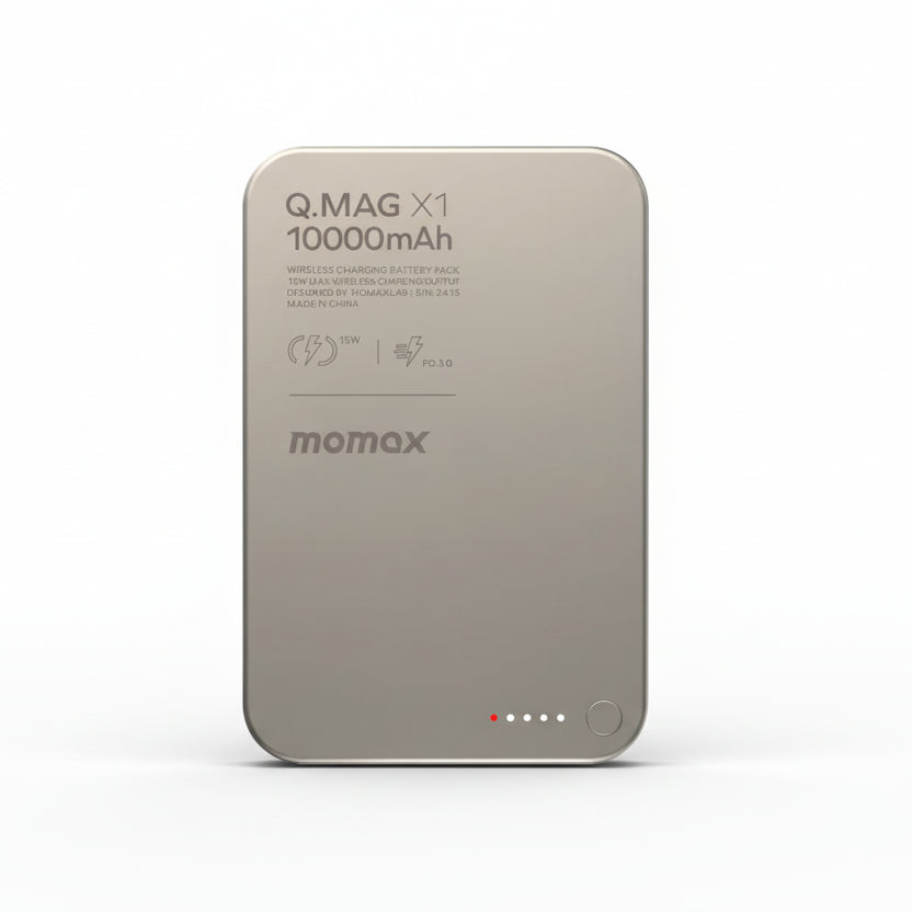 Momax Q.Mag X1 Magnetic Wireless Power Bank 10000mAh - Gen 2