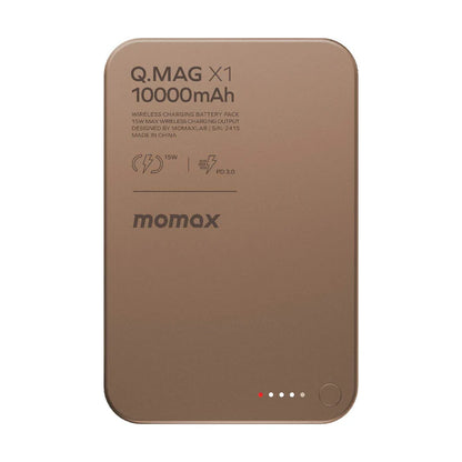 Momax Q.Mag X1 Magnetic Wireless Power Bank 10000mAh - Gen 2