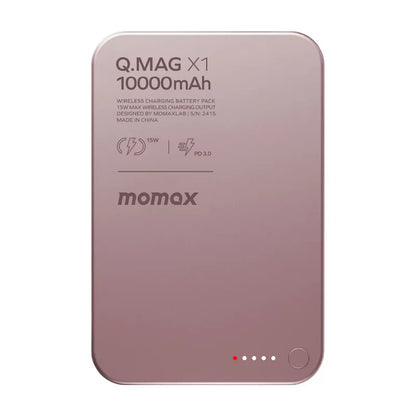 Momax Q.Mag X1 Magnetic Wireless Power Bank 10000mAh - Gen 2