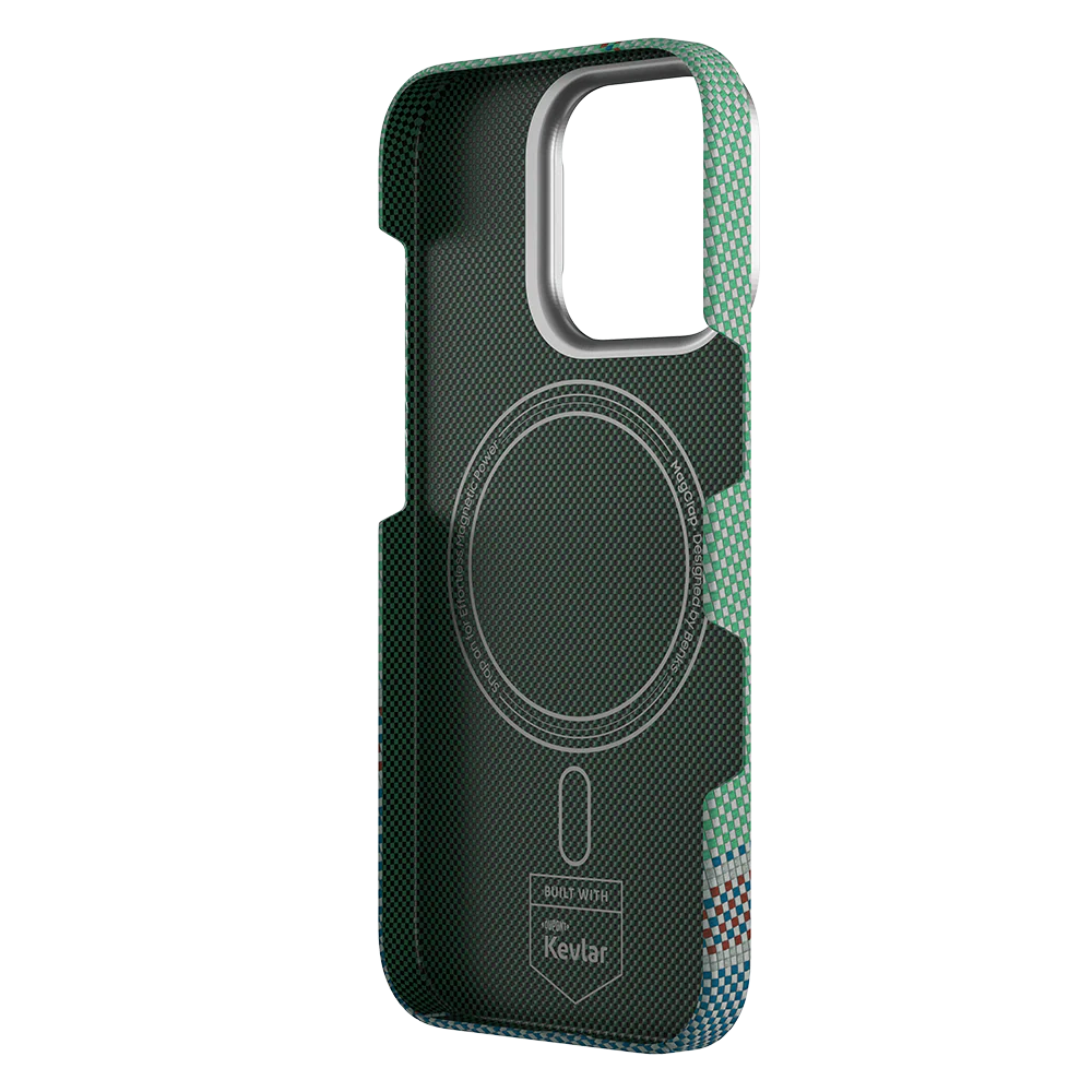 BENKS PassionGreen ArmorAir Case built with Kevlar® for iPhone 16 Pro Max