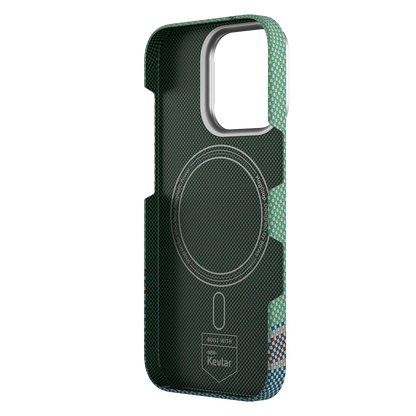 BENKS PassionGreen ArmorAir Case built with Kevlar® for iPhone 16 Pro Max