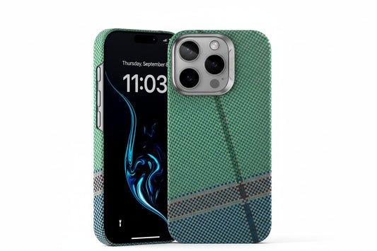 BENKS PassionGreen ArmorAir Case built with Kevlar® for iPhone 16 Pro Max