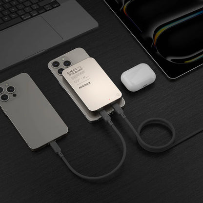 Momax Q.Mag X2 Magnetic Wireless Power Bank 20000mAh - Gen 2