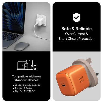 MOMAX 1-Charge 45W 1-Port GaN Charger
