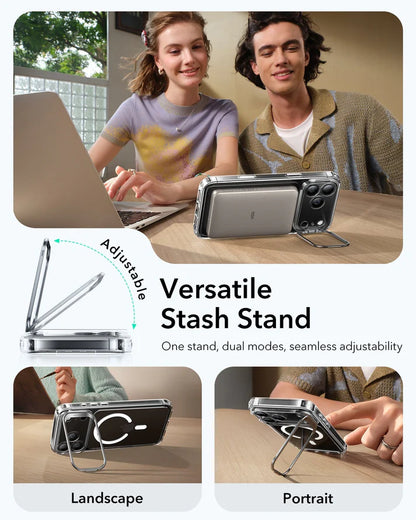 ESR Classic Hybrid Magnetic Case (Camera Control, Stash Stand) 17 SERIES