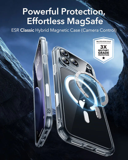 ESR Classic Hybrid Magnetic Case (Camera Control) 17 SERIES