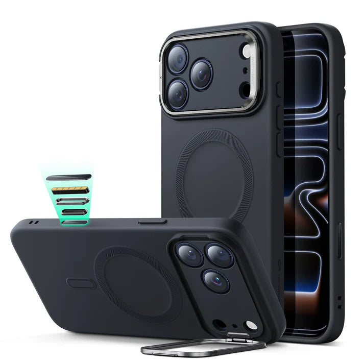 ESR Cloud Soft Magnetic Case (Camera Control, Stash Stand) 17SERIES