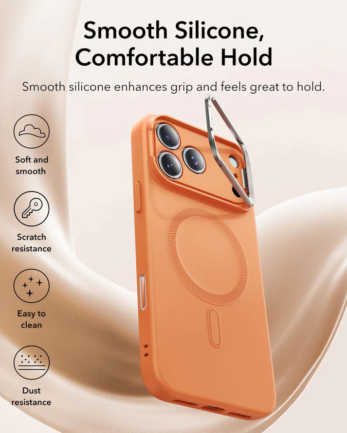 ESR Cloud Soft Magnetic Case (Camera Control, Stash Stand) 17SERIES