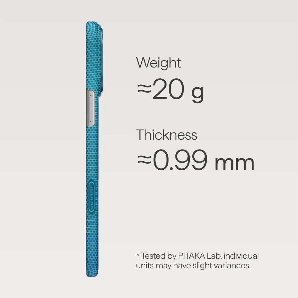 PITAKA Edge Case Lucid Blue (PitaTap™)