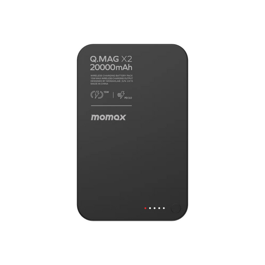Momax Q.Mag X2 Magnetic Wireless Power Bank 20000mAh - Gen 2