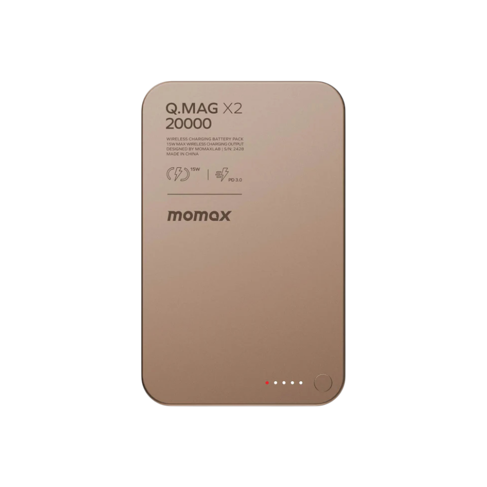 Momax Q.Mag X2 Magnetic Wireless Power Bank 20000mAh - Gen 2