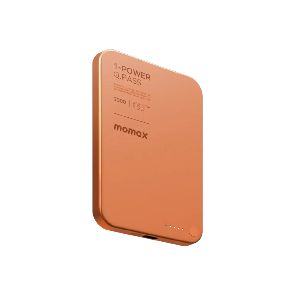 Momax 1-Power Q.Pass 3000mAh Magnetic Wireless Battery Pack