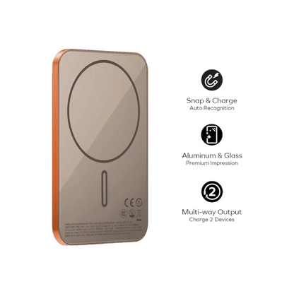 Momax 1-Power Q.Pass 3000mAh Magnetic Wireless Battery Pack